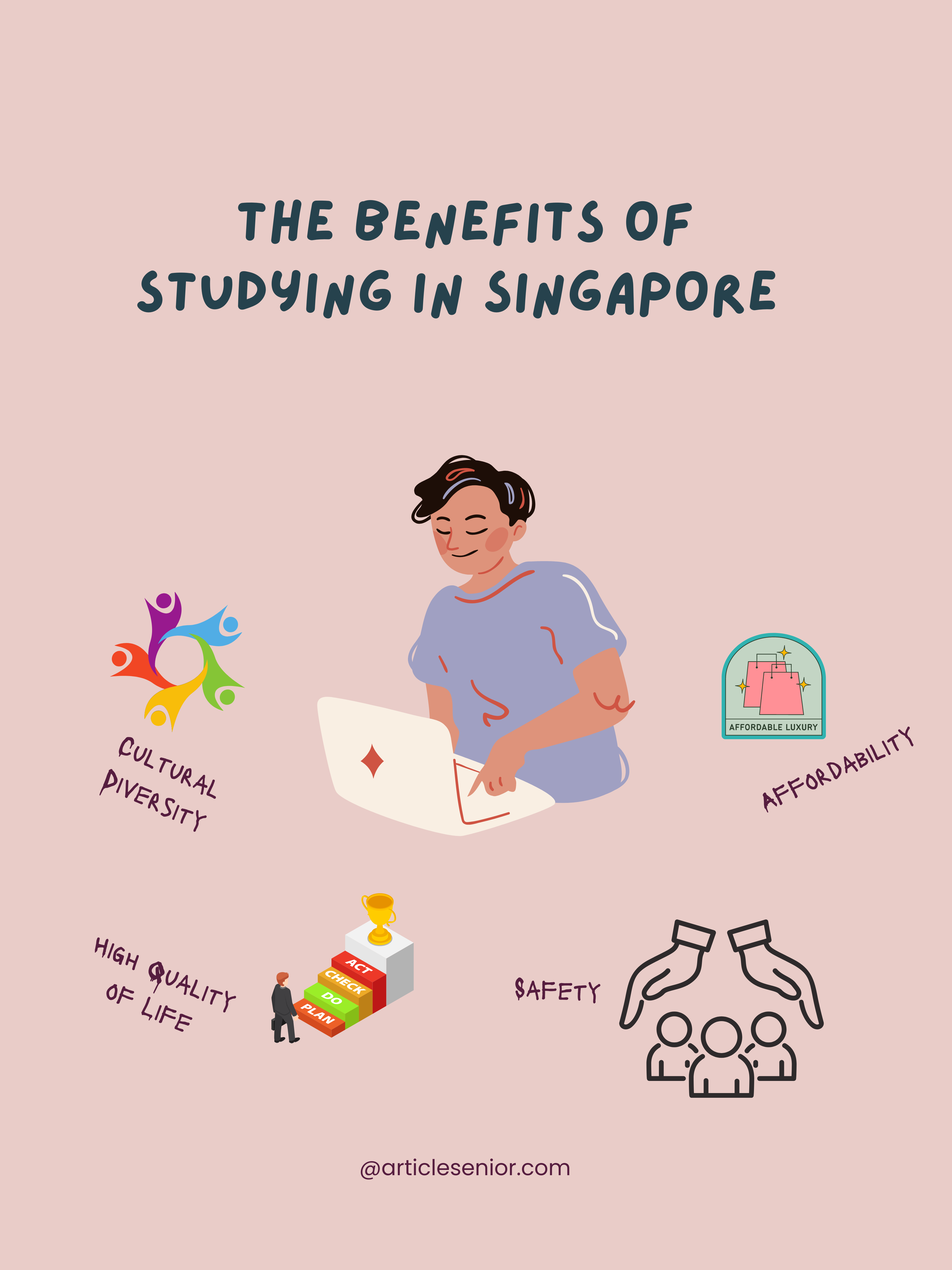 Benefits of Studying in Singapore - Infographic
