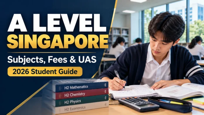 A-Level Singapore Guide covering subjects, examination fees and UAS