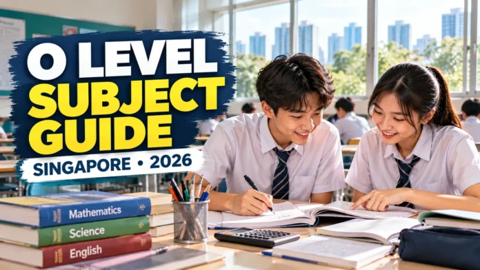 O Level Subject Guide Singapore with secondary school students studying